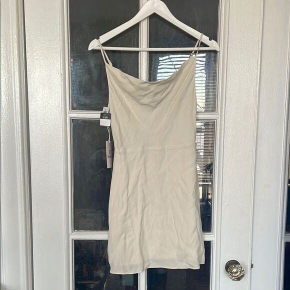 Artizia Sundeh sunday best Spencer birch bouleau mini cowl dress XS - Picture 4 of 13